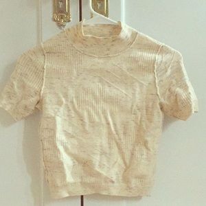 Free people high neck crop top